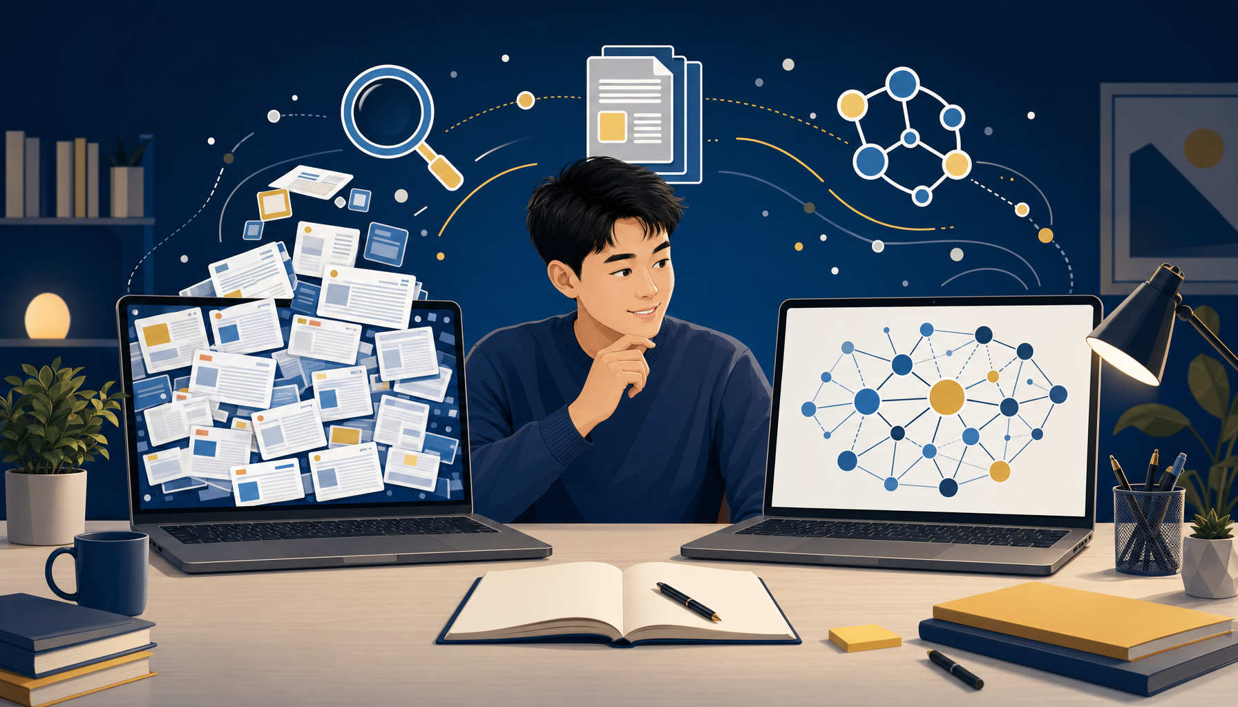 研究生對比 Semantic Scholar 跟 Google Scholar 的搜尋結果